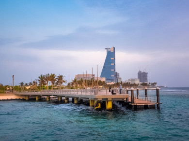 سيتي سكيب كورنيش بحر جدة ، جمال الأبراج في جدة ، السياحة في السعودية