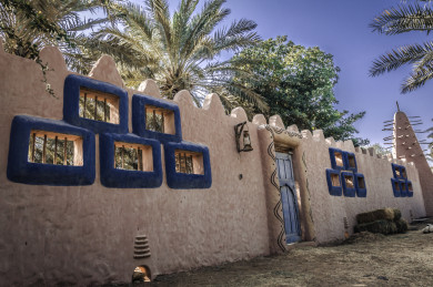 بيت أثري تاريخي بتصميم قديم  ، العمارة العربية القديمة ، اماكن سياحية في السعودية